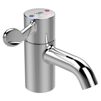 A6697 Contour 21 Plus Thermostatic basin mixer with copper tails